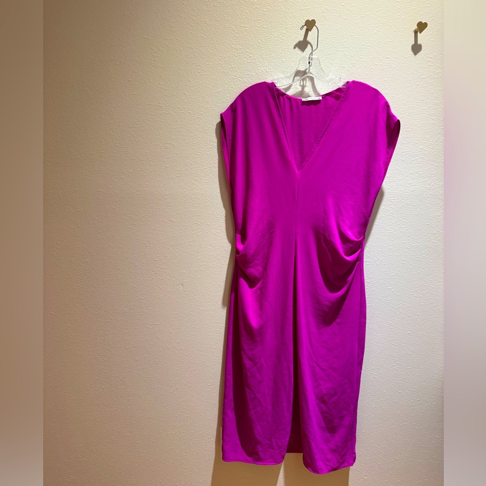 ZARA Magenta Dress